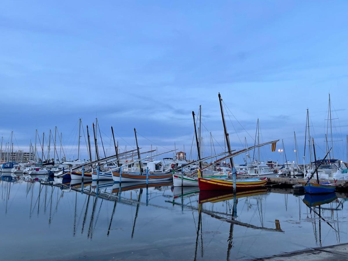 T2 Sur Marina Avec Vue Spectaculaire Appartement Le Barcarès Buitenkant foto